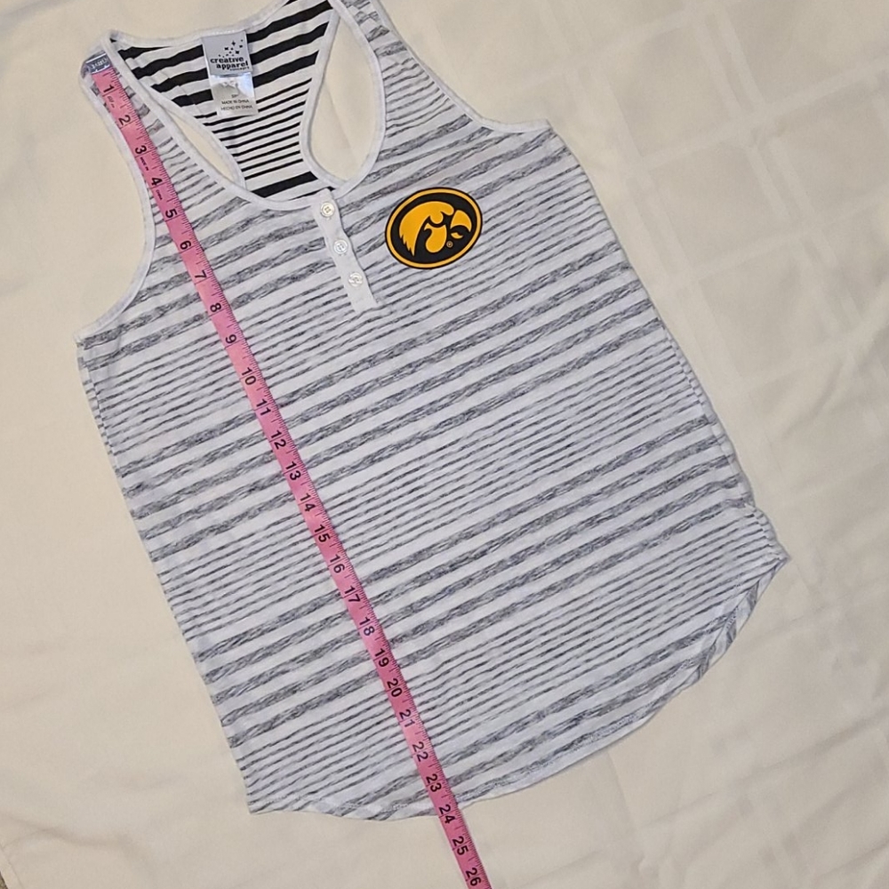 Iowa Hawkeyes Razorback Tanktop - Picture 3 of 4